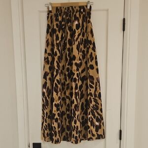 SHEIN Animal Print Maxi Skirt